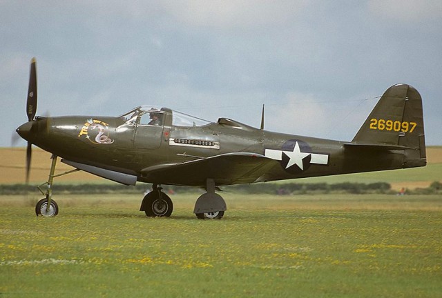 Покрышкин Александр Иванович и его истребитель Bell P-39 Airacobra