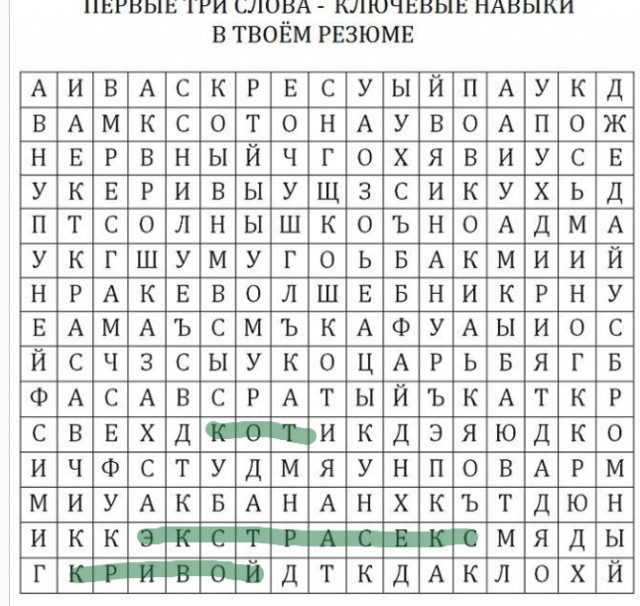 Твое резюме