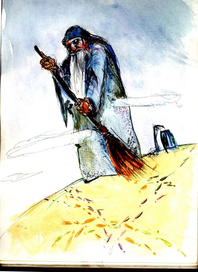 Grably. страница из блокнота