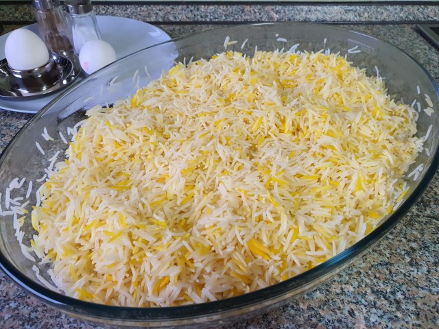 Плов новогодний игристый