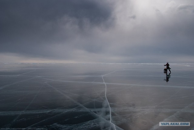 Тонкие струны Байкала или 400 км на коньках!