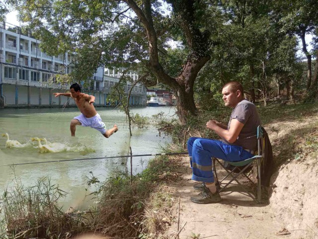 Фотожаба про рыбака "Улов"