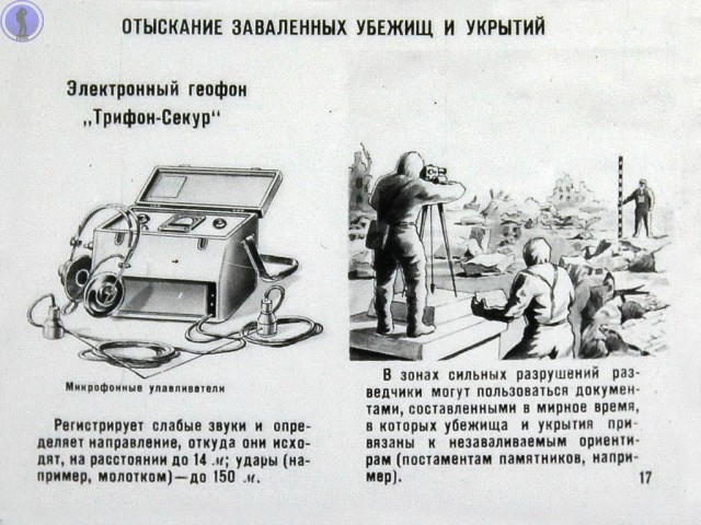 Это снова должен знать каждый: диафильм о спасательных работах в ядерном очаге поражения