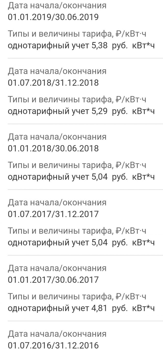 А у вас сколько стоит кВт ?