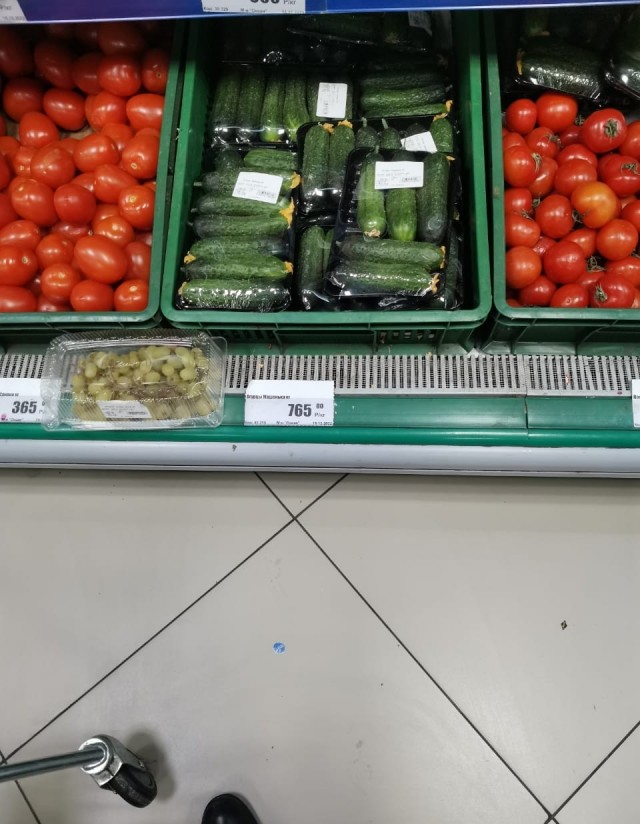 Огурцы дороже мяса