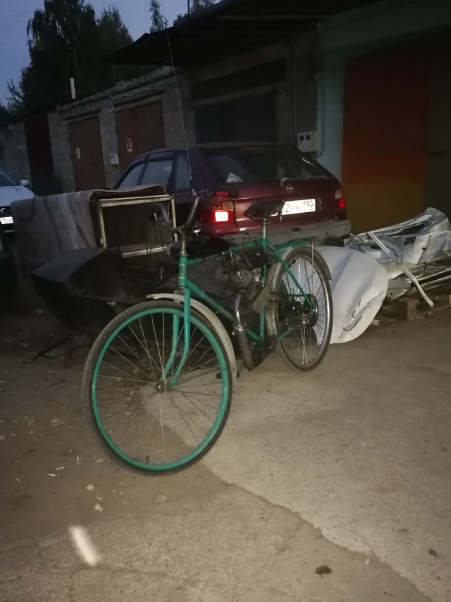 Теперь у меня велосипед с моторчиком.