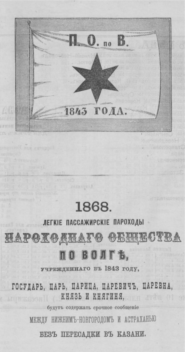 Первые пароходы появились на Волге ещё в 1830-х годах