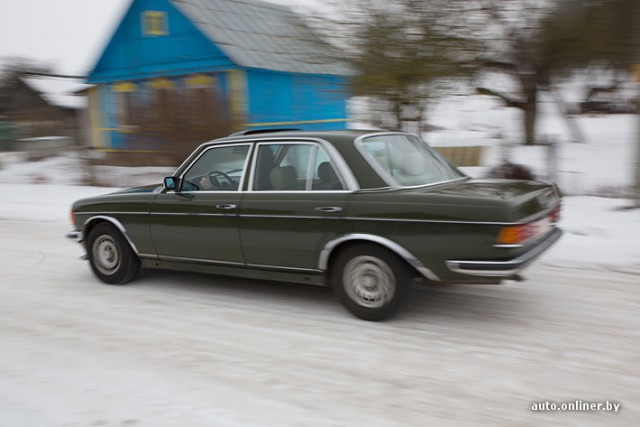 Mercedes W123 32-летний.