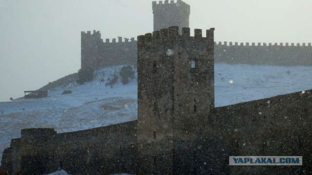 А у нас снежок выпал!