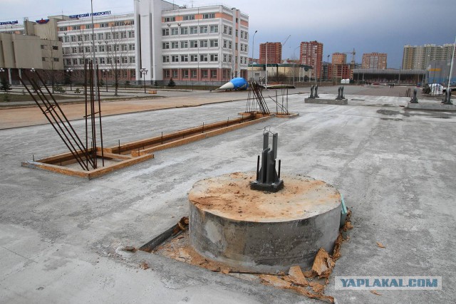 Ту–​​144. Казань. Перевозка на новое место