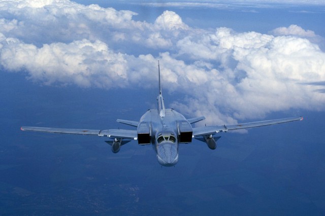 Посадка самолёта шпиона U-2