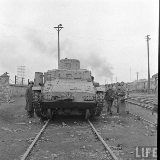 Гражданская война в Китае. Фото LIFE 1947