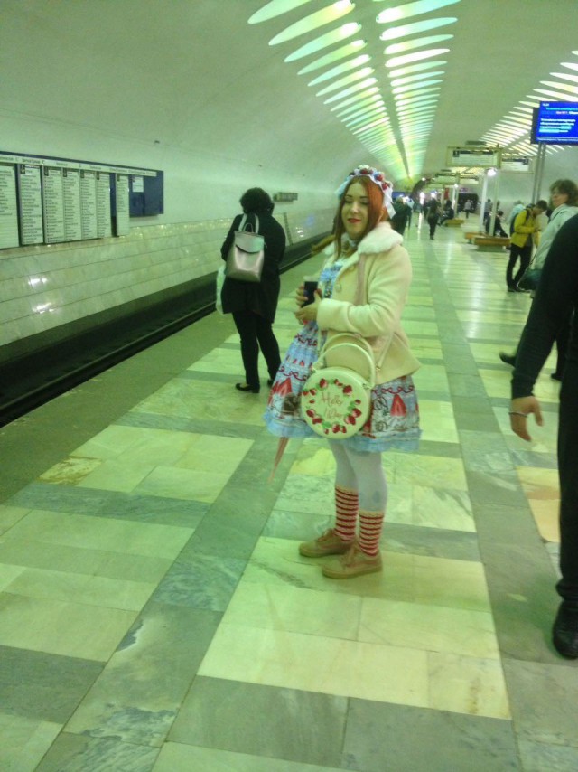 Модники из нашего метрополитена