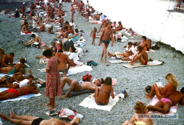 1967. Американский фотограф Билл Эппридж в Сочи