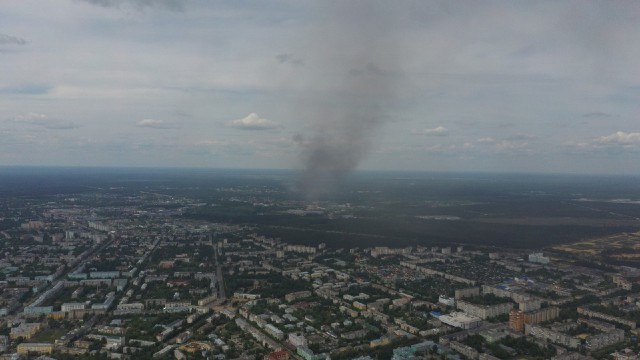 В Дзержинске на оборонном заводе что-то не хило рвануло только что