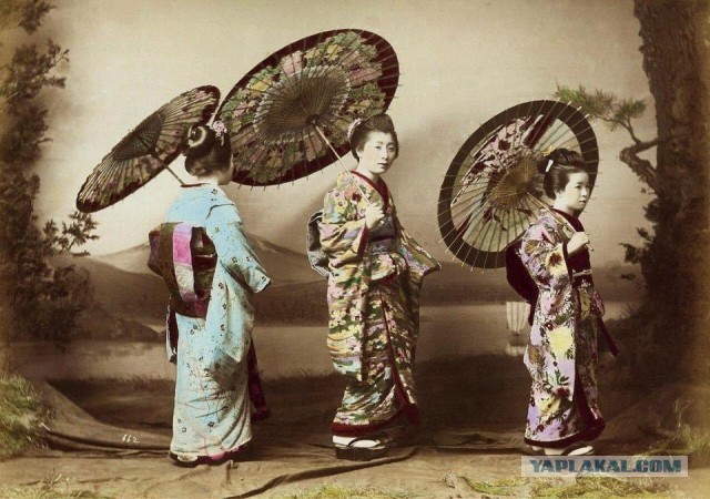 Какая она, красавица японка из 1900-го года?