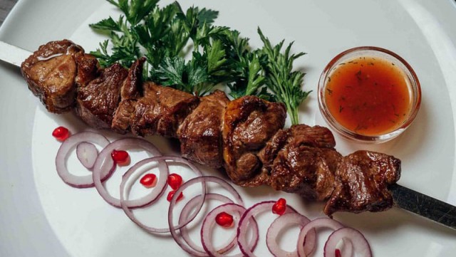 Маринованный лук к мясу