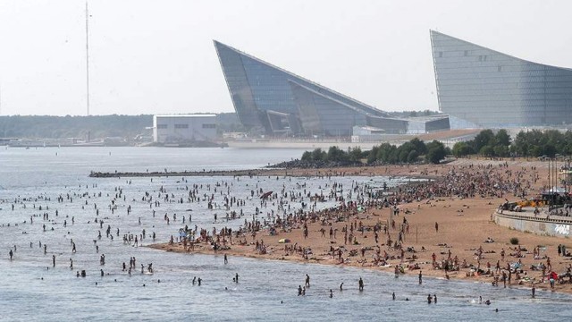 Все пляжи Петербурга признаны непригодными для купания