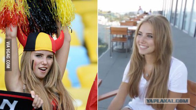 17-летняя бельгийская фанатка