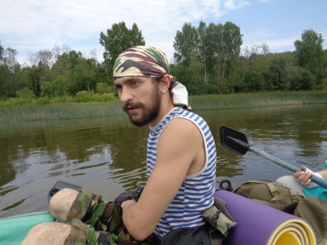 На сплав сходил....\