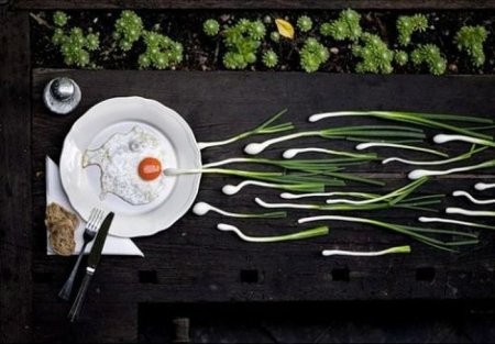 Яичница с фантазией