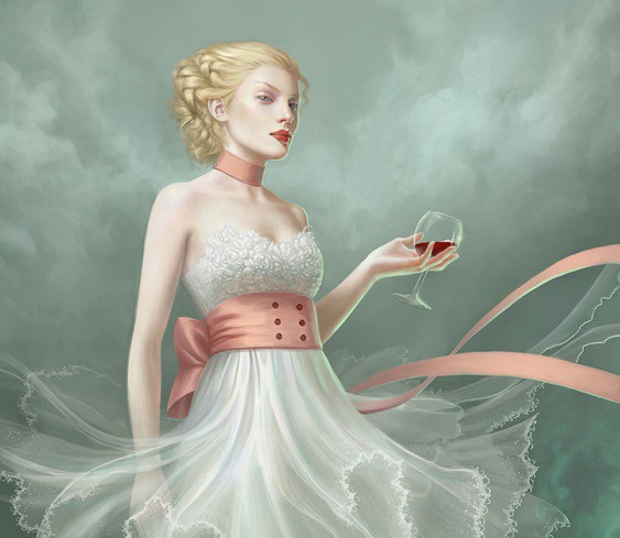 Прекрасные дамы , которые слегка перебрали