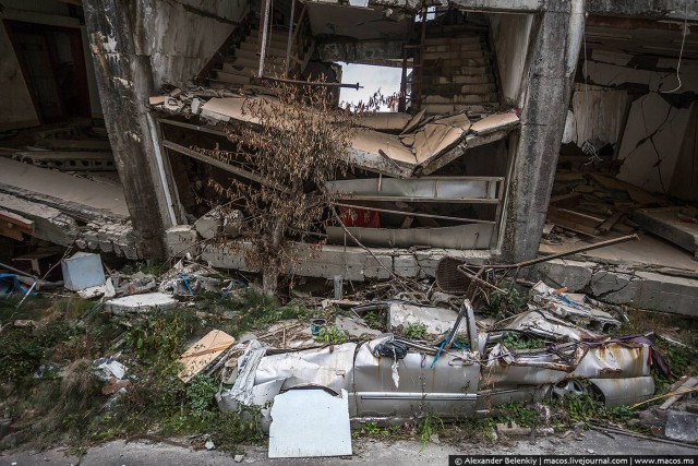 Как выглядит город после землетрясения