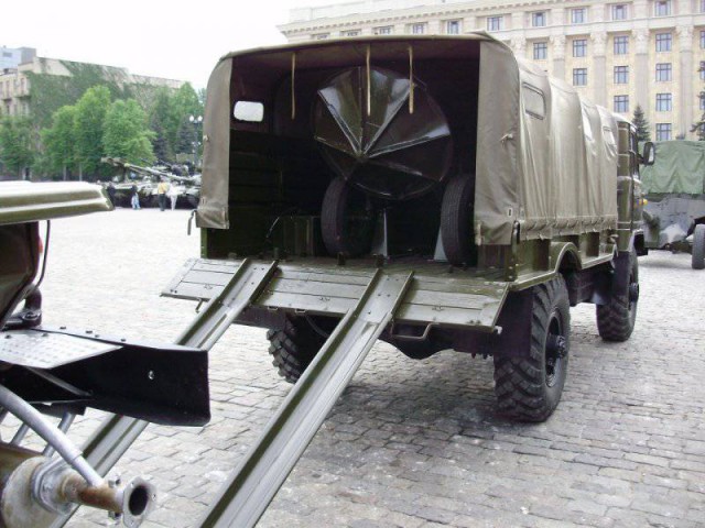 UAZ Cargo с минометом! Всем бояться!