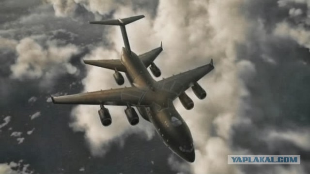 Российский летающий радар А-100
