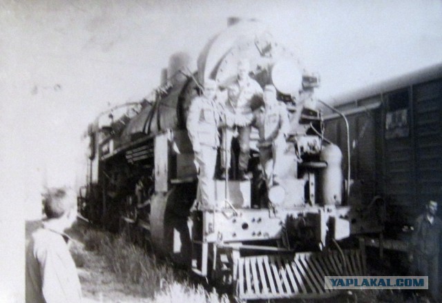 Эшелон с Т-34-85 в Чите