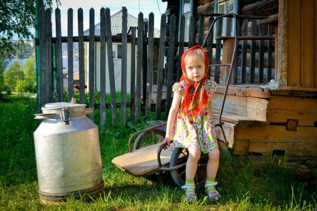 Атмосферных деревенских картинок пост