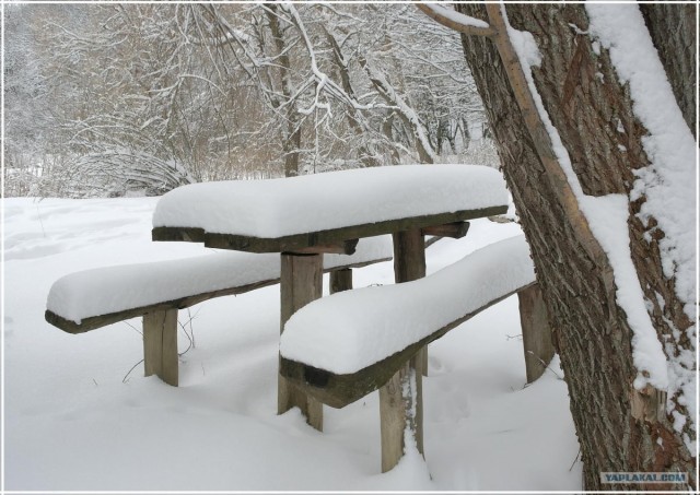 Крым. Терновка. Зимние дороги.