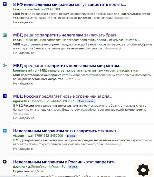 МВД России предлагает новые ограничения для нелегальных мигрантов