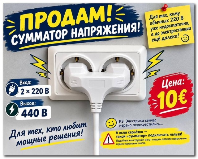 Сумматор напряжения⁠⁠