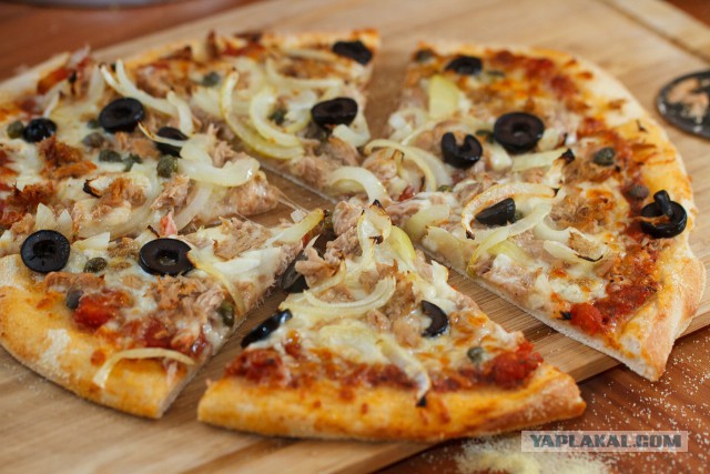 Пицца с Пармской ветчиной (Pizza Prosciutto Crudo)