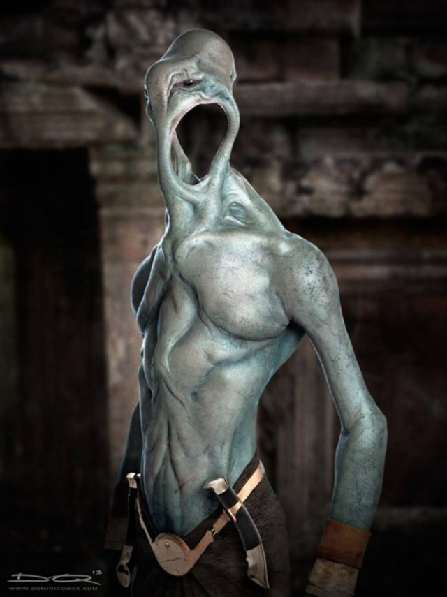 Инопланетяне, разумные и не очень. Концепт арт