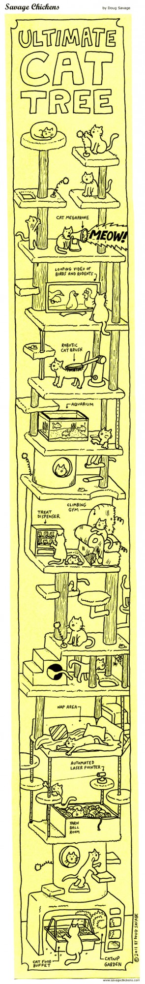 Кошкин дом - он такой