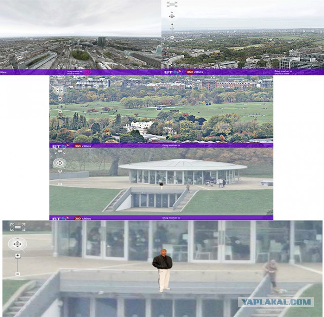 Панорама Лондона или рассмотреть лицо прохожего...