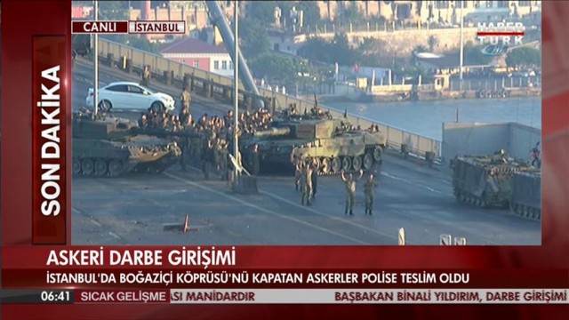 В Анкаре стрельба и попытка военного переворота