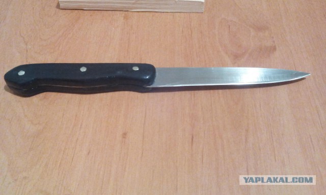 Восстанавливаем кухонный нож