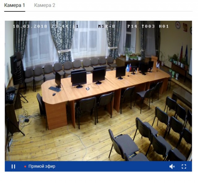 Видеотрансляция выборов 2018