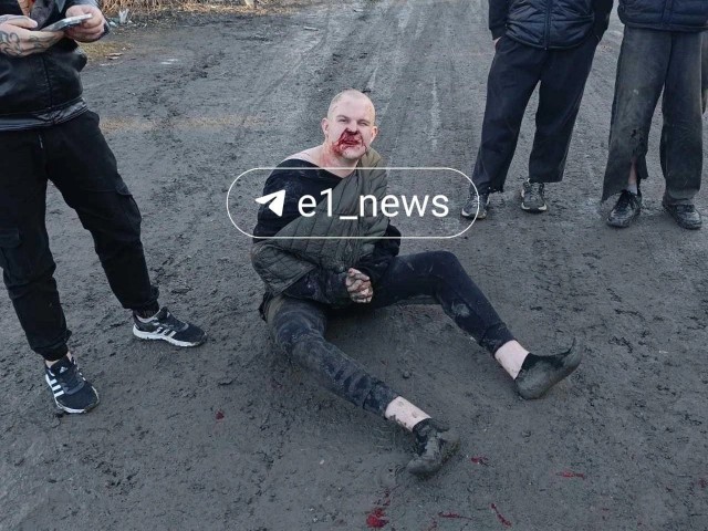 Пьяное быдло на дороге