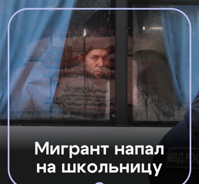 Мигрант напал на 15-летнюю школьницу.