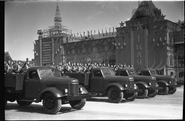 Военный парад весна 1951 года. Часть 2.