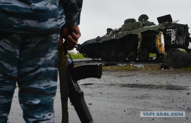 Ополчение ДНР отбросило украинские войска