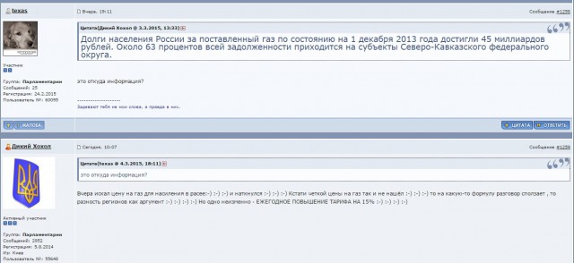 Стоимость газа в России