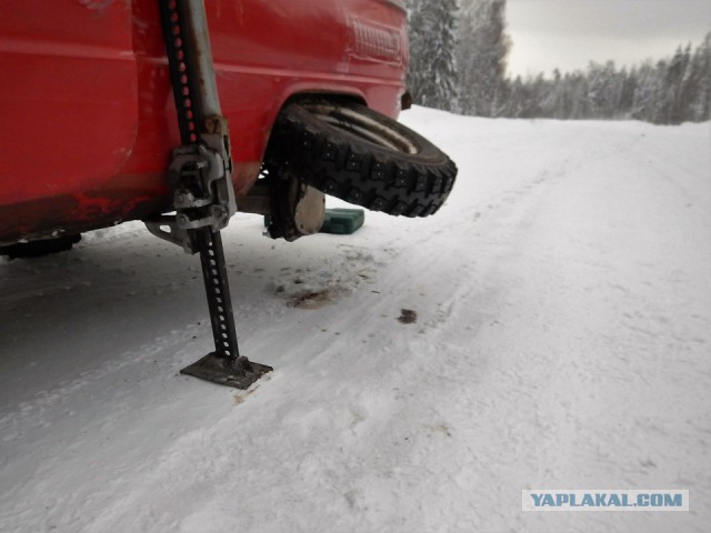 По зимникам на Запорожце