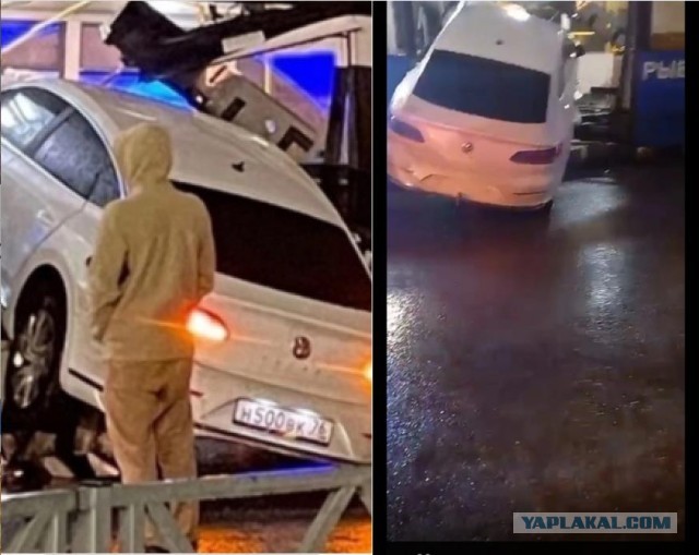 Легковушка влетела в салон пассажирского автобуса