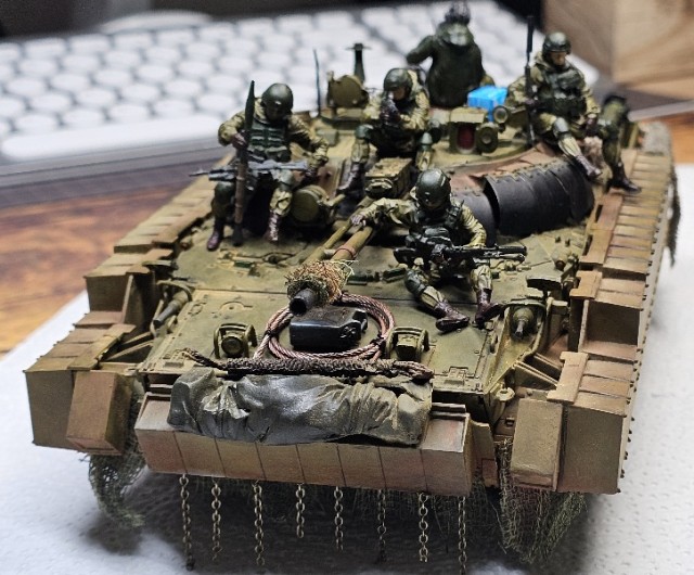 Рукоделия пост. 1/35. БМП-3. Диорама