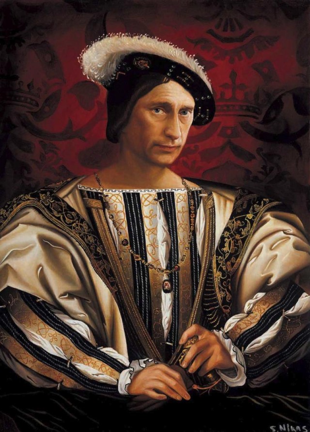 Художник Никас Сафронов заявил, что мечтает написать официальный портрет Путина